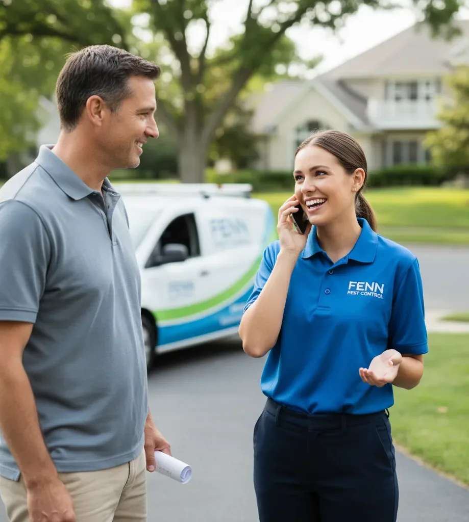 Fenn Pest Control customer support in Forestville